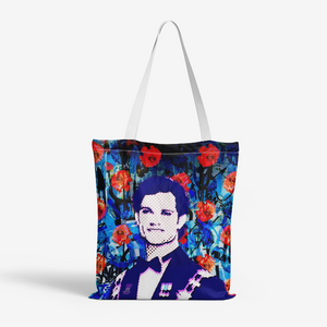 Pince Carlö Philip as art work on your Heavy Duty Natural Canvas Tote Bags / Beach bag