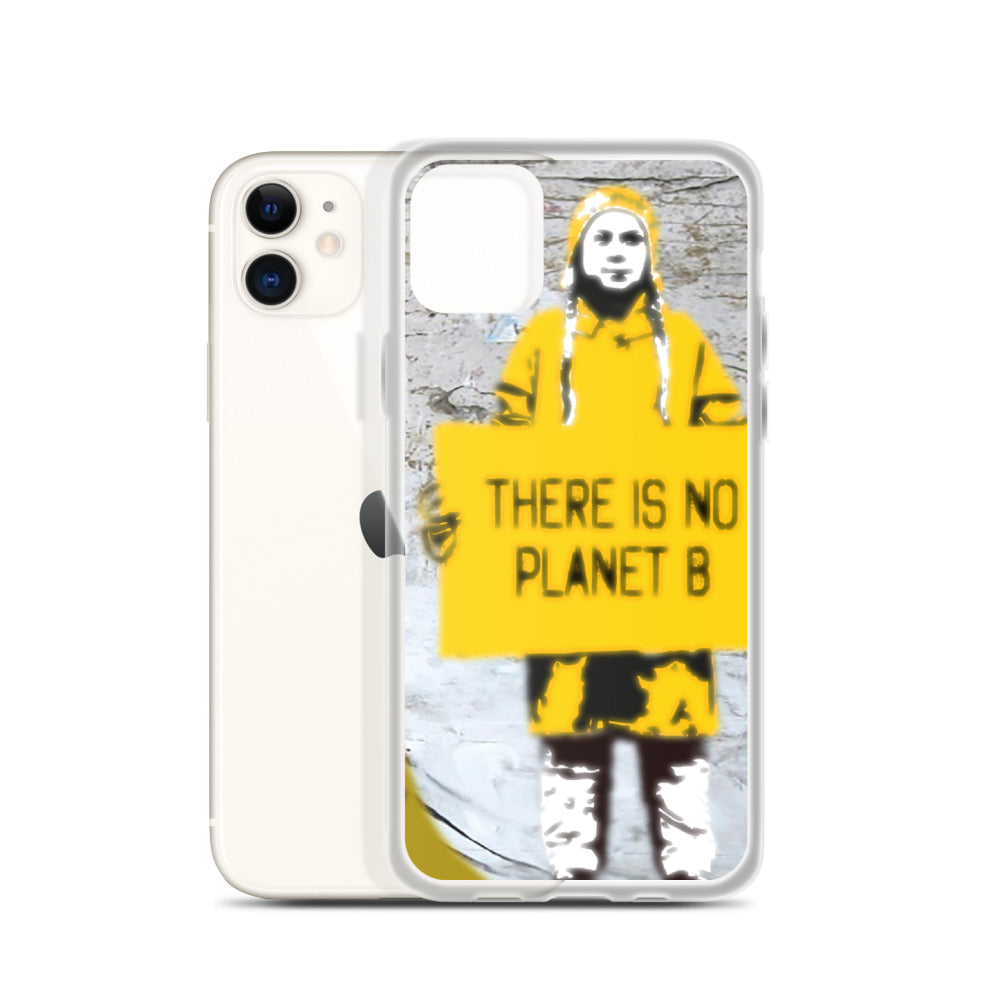 iPhone Case con street ar Greta Thunberg-by-Banksy