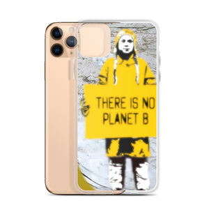 Funda para iPhone con street ar Greta Thunberg-by-Banksy