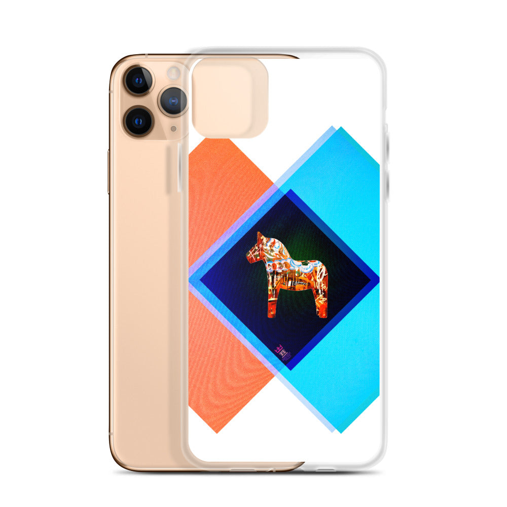 Fabriqué en Suède Dala Horse iPhone Case